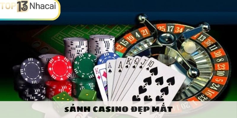 Sảnh Casino đẹp mắt