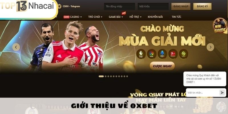 Giới thiệu về Oxbet