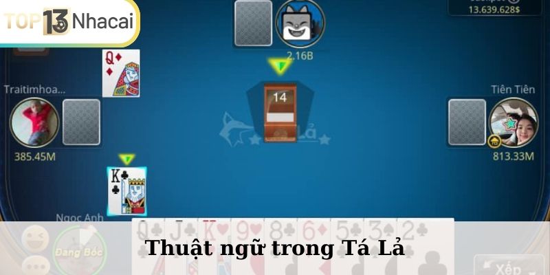 Thuật ngữ trong Tá Lả