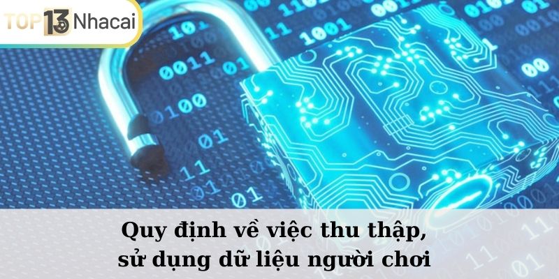 Quy định về việc thu thập, sử dụng dữ liệu người chơi