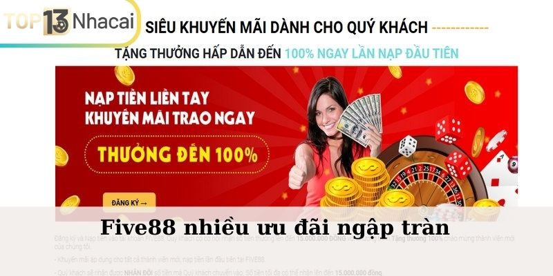 Ưu đãi hấp dẫn từ trang cược uy tín