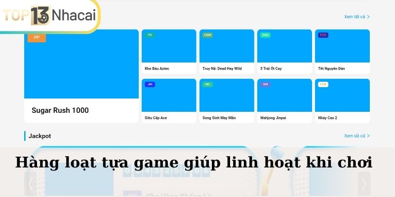 Hàng loạt tựa game giúp linh hoạt khi chơi