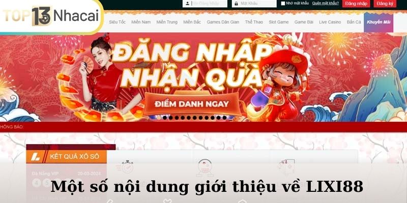 Một vài điều cần biết về Lixi88