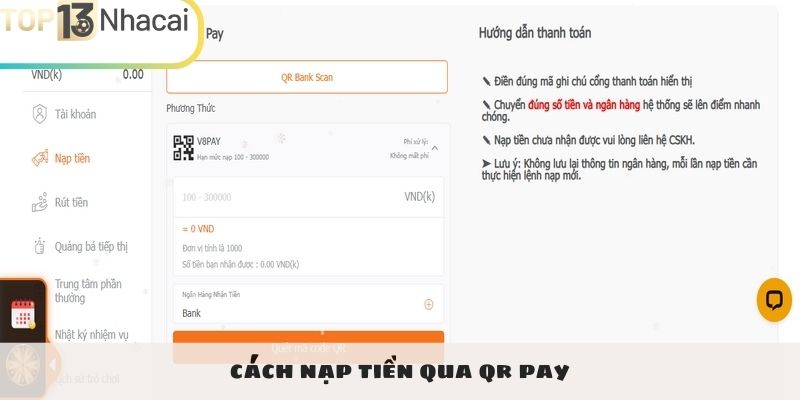 Quét mã QR chuyển nhanh qua ngân hàng