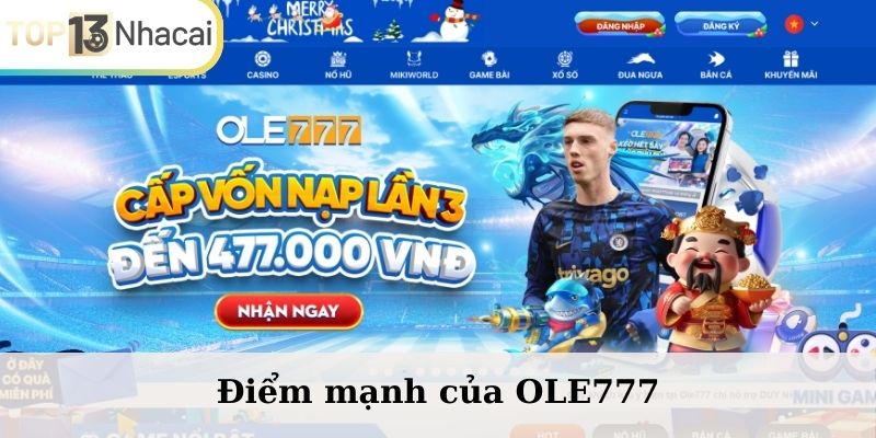 Điểm mạnh của OLE777