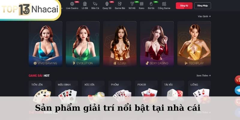 Sản phẩm giải trí nổi bật