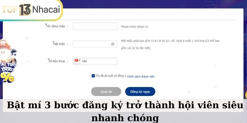 Bật mí 3 bước mở tài khoản tại ST666