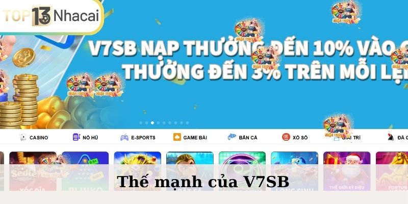 Thế mạnh của V7SB