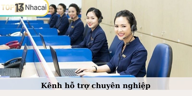 Kênh hỗ trợ chuyên nghiệp