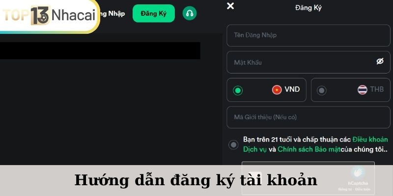 Hướng dẫn đăng ký tài khoản