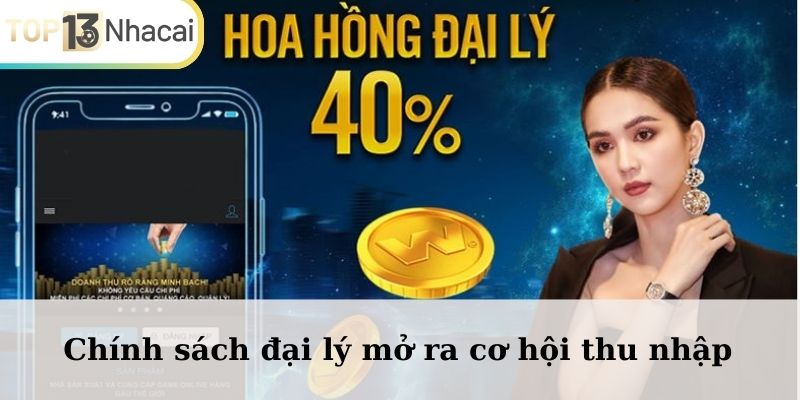 Chính sách đại lý mở ra cơ hội thu nhập